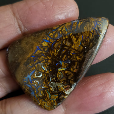 Natural Boulder Opal Cabochon. Size- approx. 45x32mm